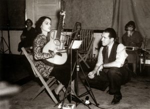 Lydia in the recording studio c. 1934